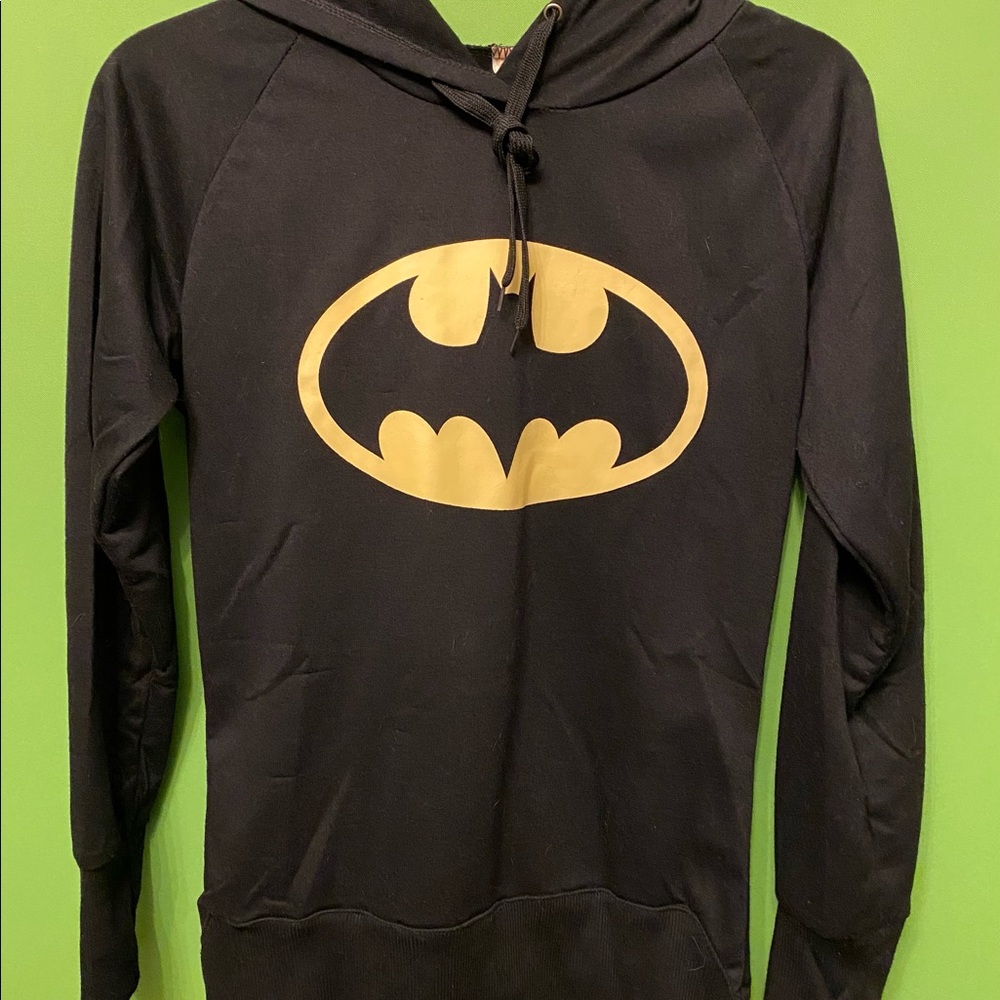 Black Batman hoodie, size small